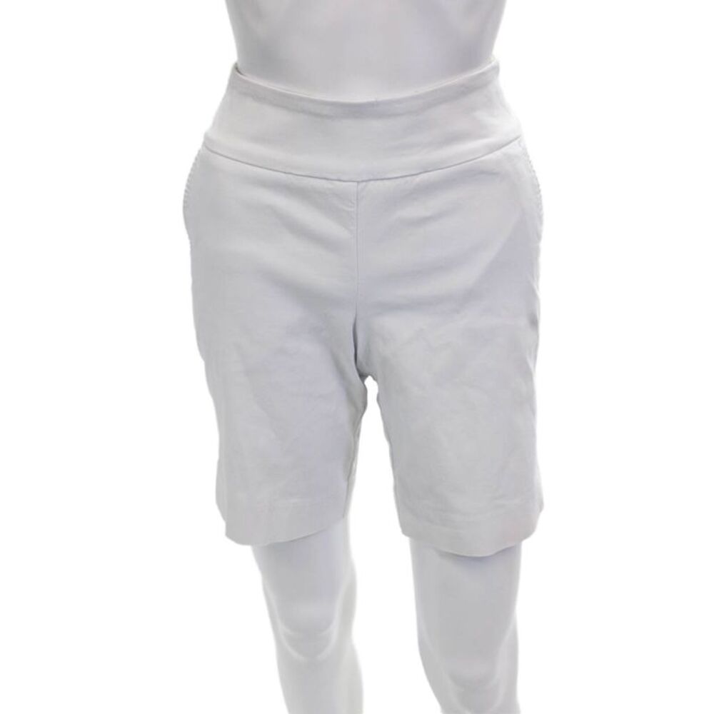 Swing Control Unisex White Bermuda Shorts Size 4
